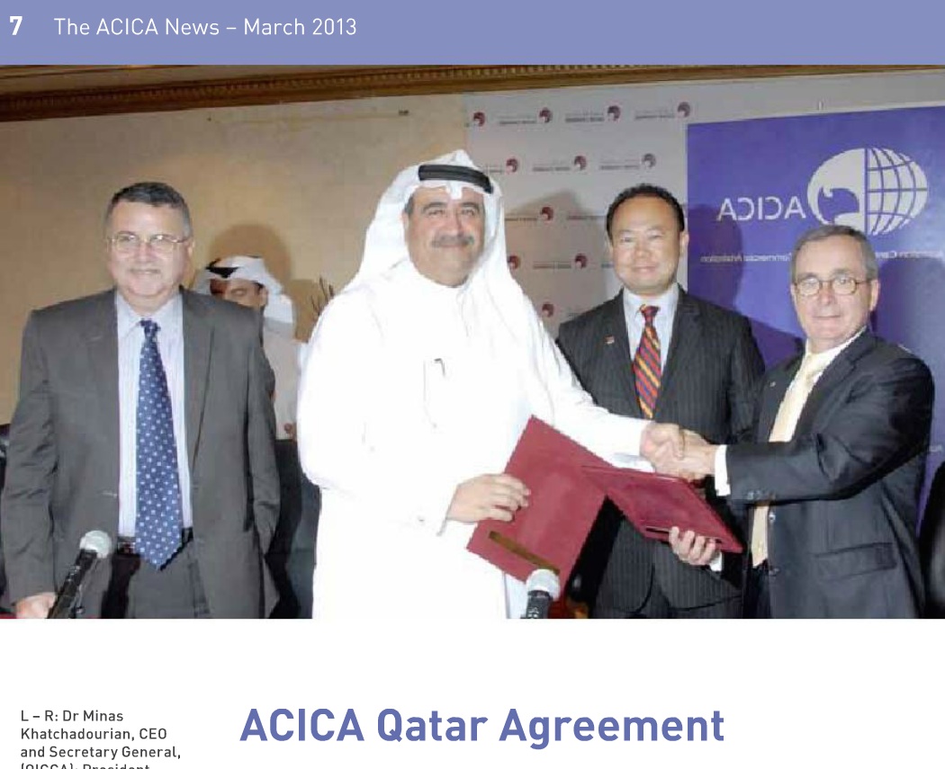 ACICA Qatar Agreement 2013